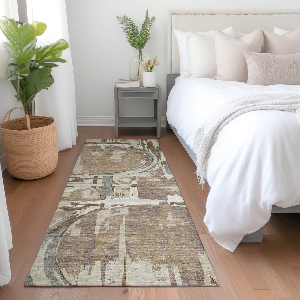 addison chantille acn855 mocha rug