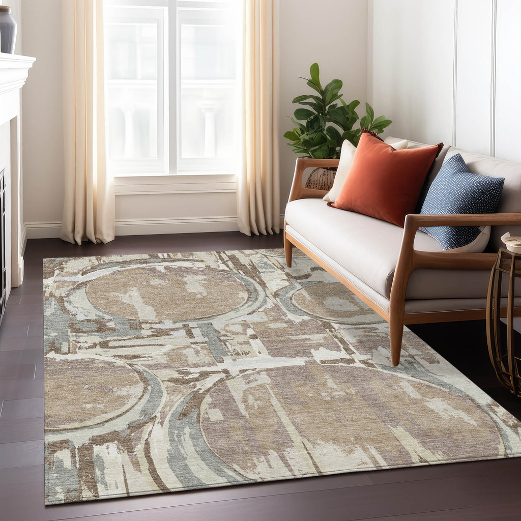 addison chantille acn855 mocha rug