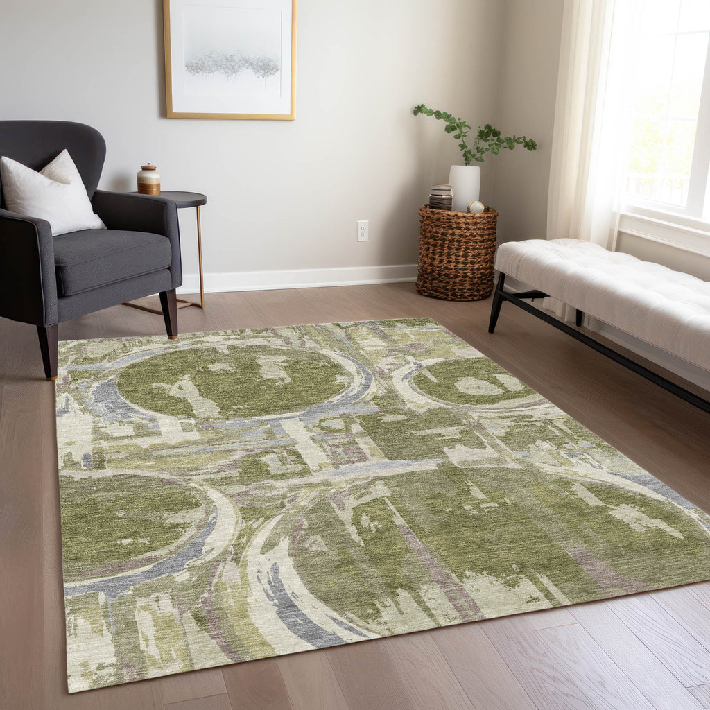 addison chantille acn855 olive rug