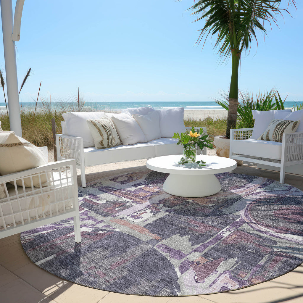 addison chantille acn855 purple rug
