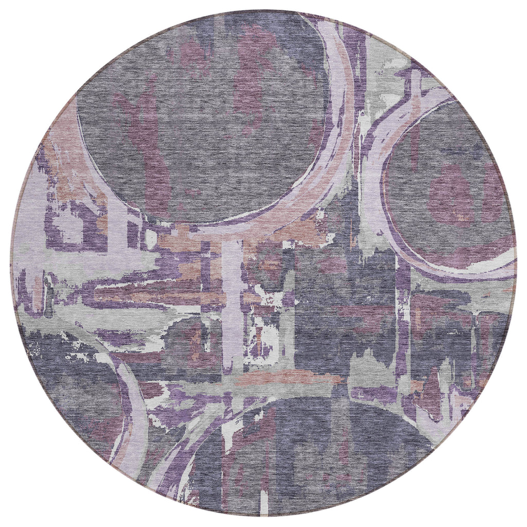 addison chantille acn855 purple rug