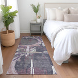 addison chantille acn855 purple rug
