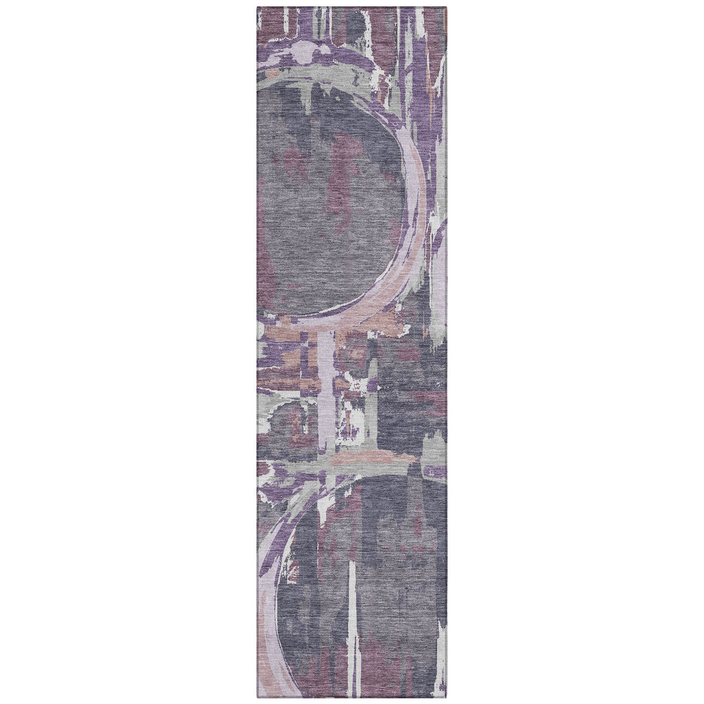 addison chantille acn855 purple rug