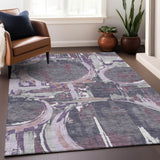 addison chantille acn855 purple rug