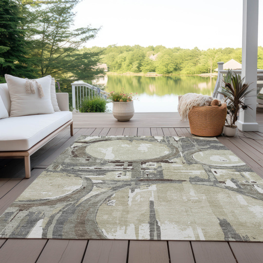 addison chantille acn855 tan rug
