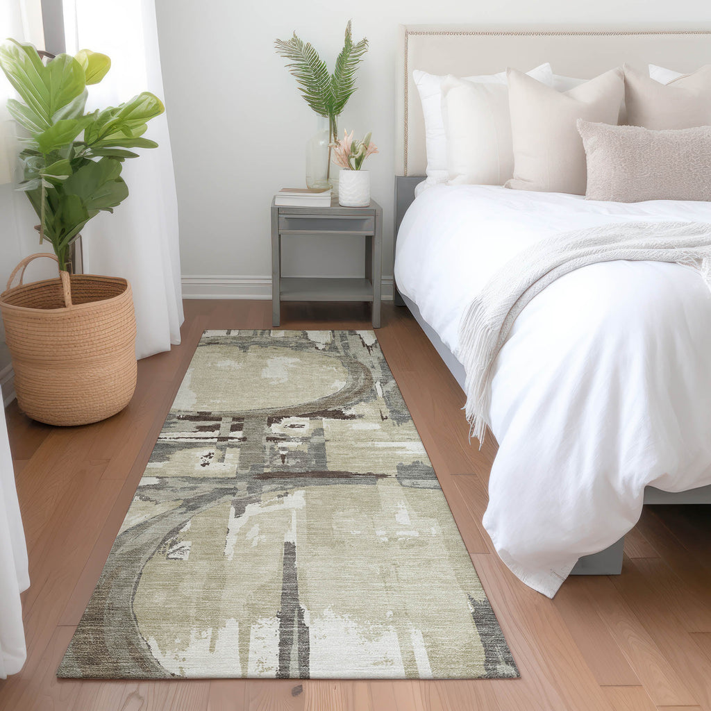 addison chantille acn855 tan rug