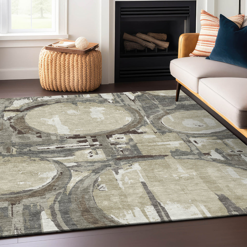 addison chantille acn855 tan rug