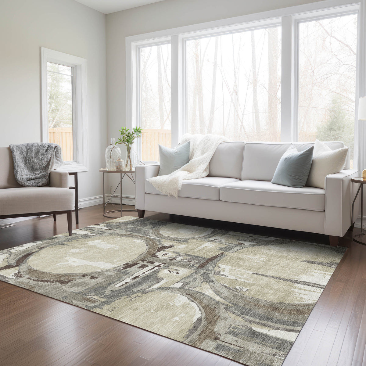 addison chantille acn855 tan rug