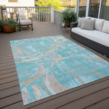 addison chantille acn855 teal rug