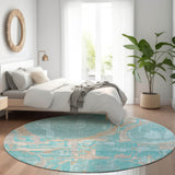 addison chantille acn855 teal rug