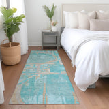 addison chantille acn855 teal rug