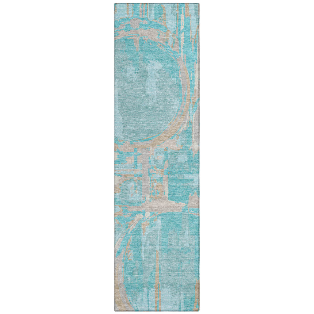 addison chantille acn855 teal rug