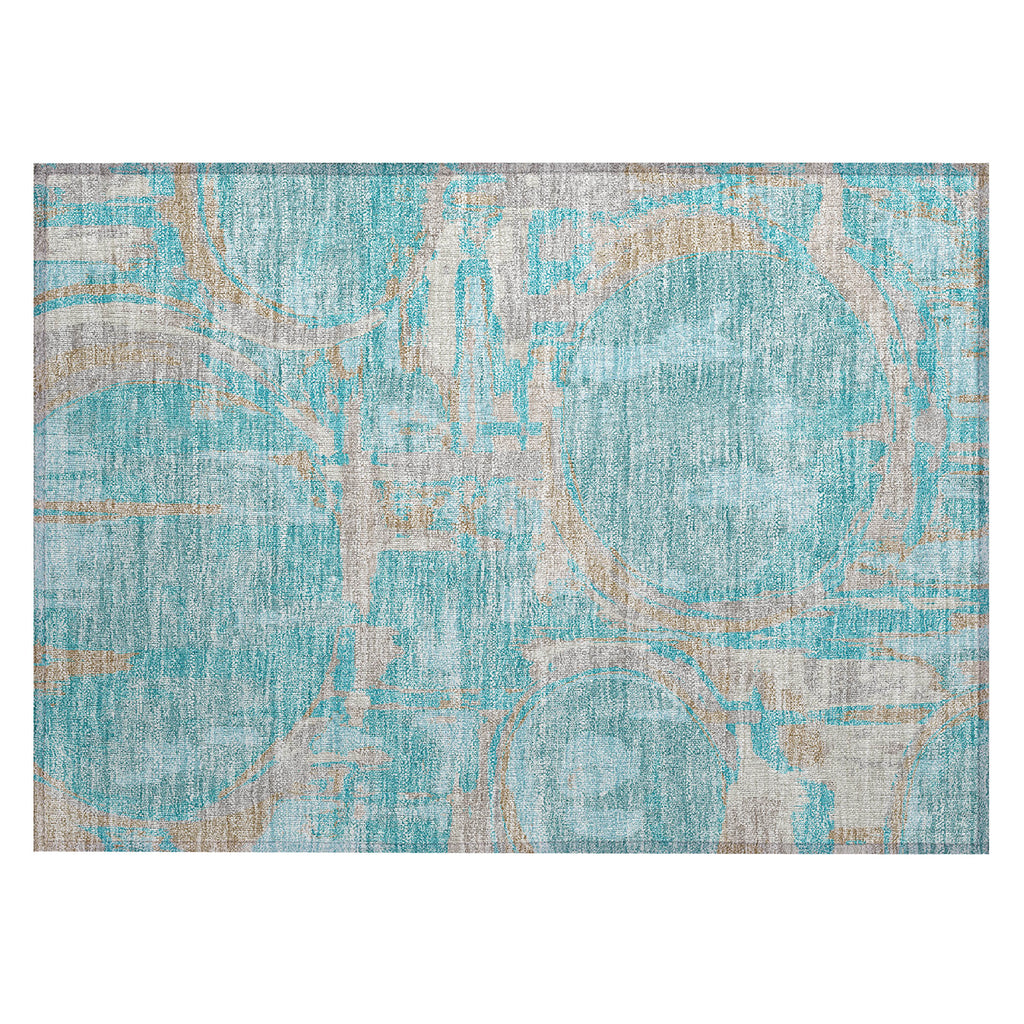 addison chantille acn855 teal rug