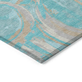 addison chantille acn855 teal rug