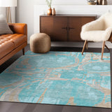addison chantille acn855 teal rug