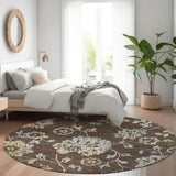 addison chantille acn856 chocolate rug