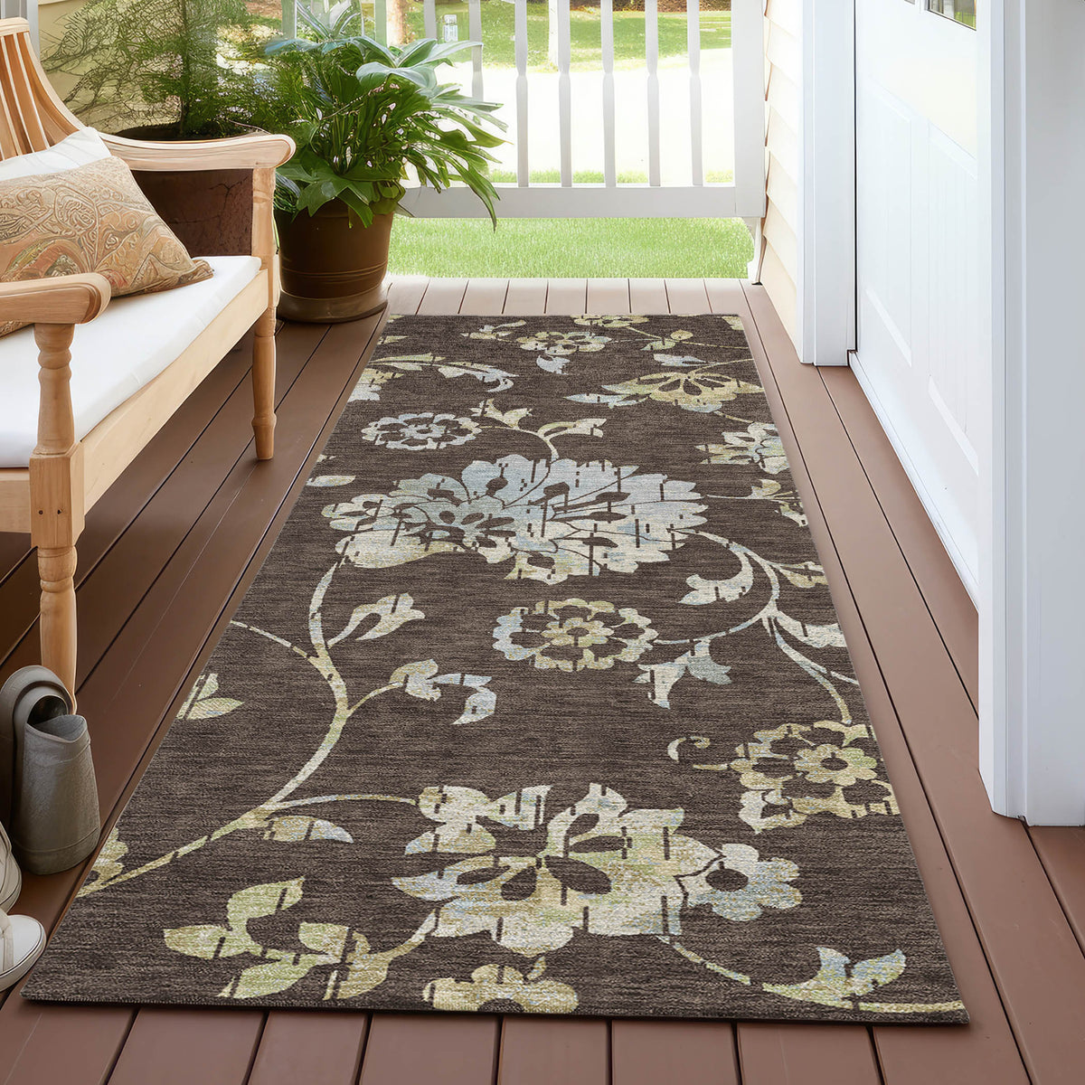 addison chantille acn856 chocolate rug