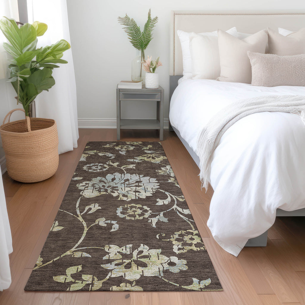 addison chantille acn856 chocolate rug