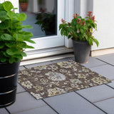 addison chantille acn856 chocolate rug