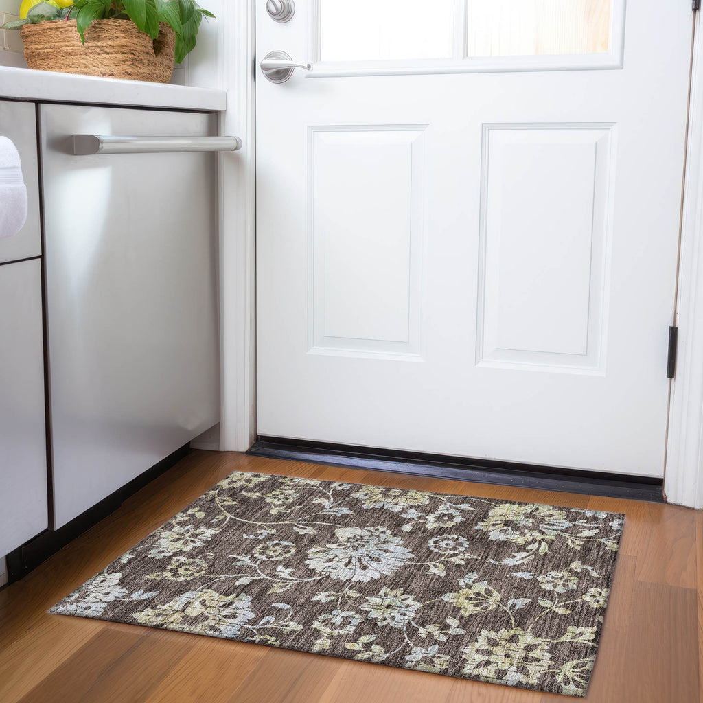 addison chantille acn856 chocolate rug