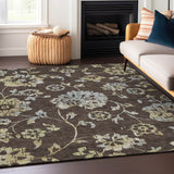 addison chantille acn856 chocolate rug