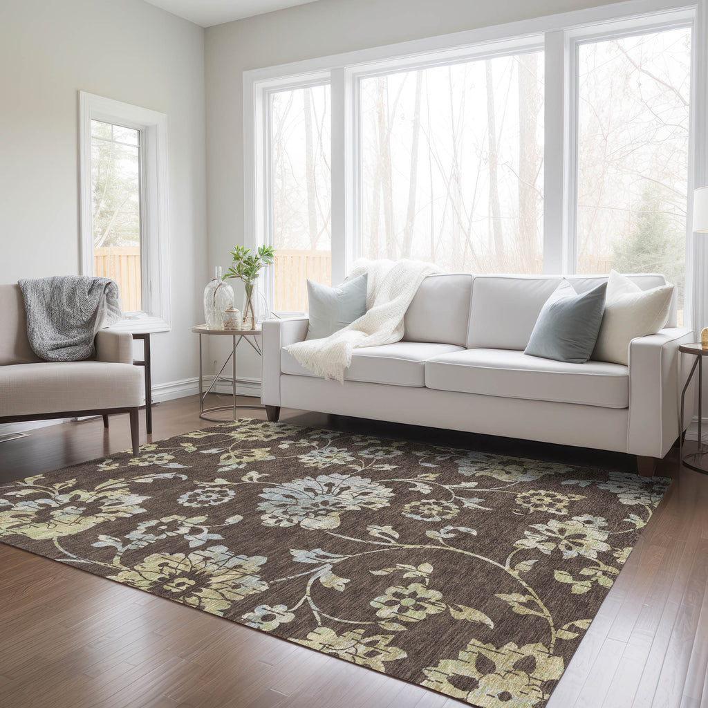 addison chantille acn856 chocolate rug