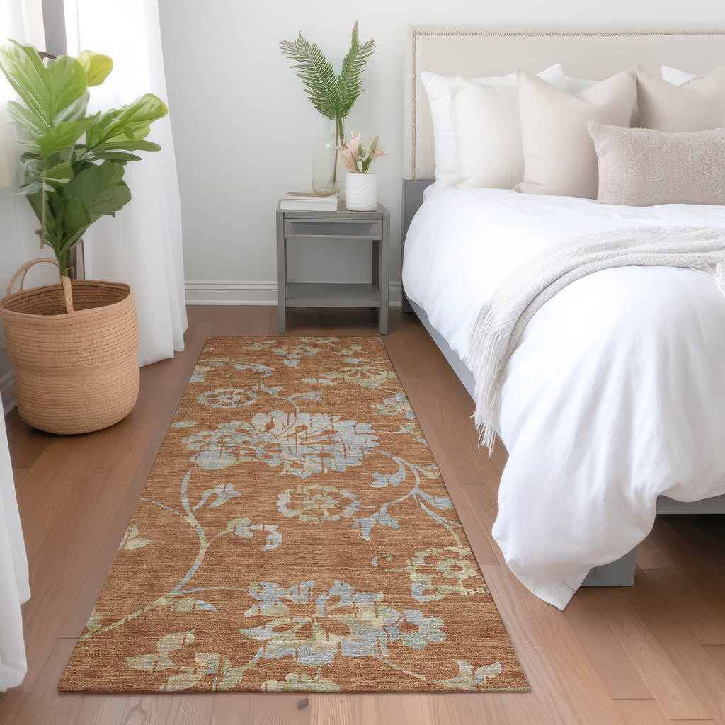 addison chantille acn856 paprika rug