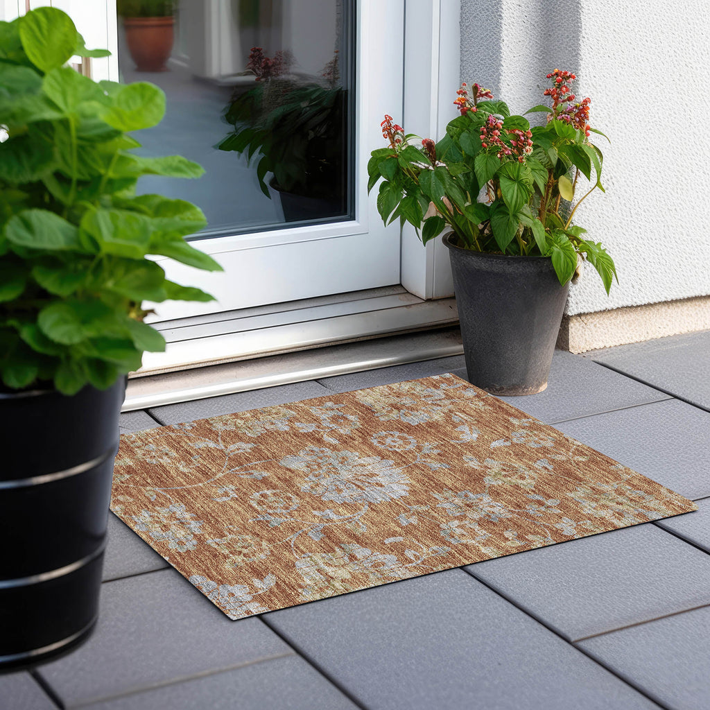 addison chantille acn856 paprika rug