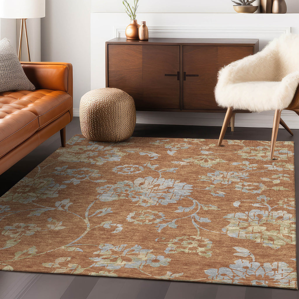 addison chantille acn856 paprika rug