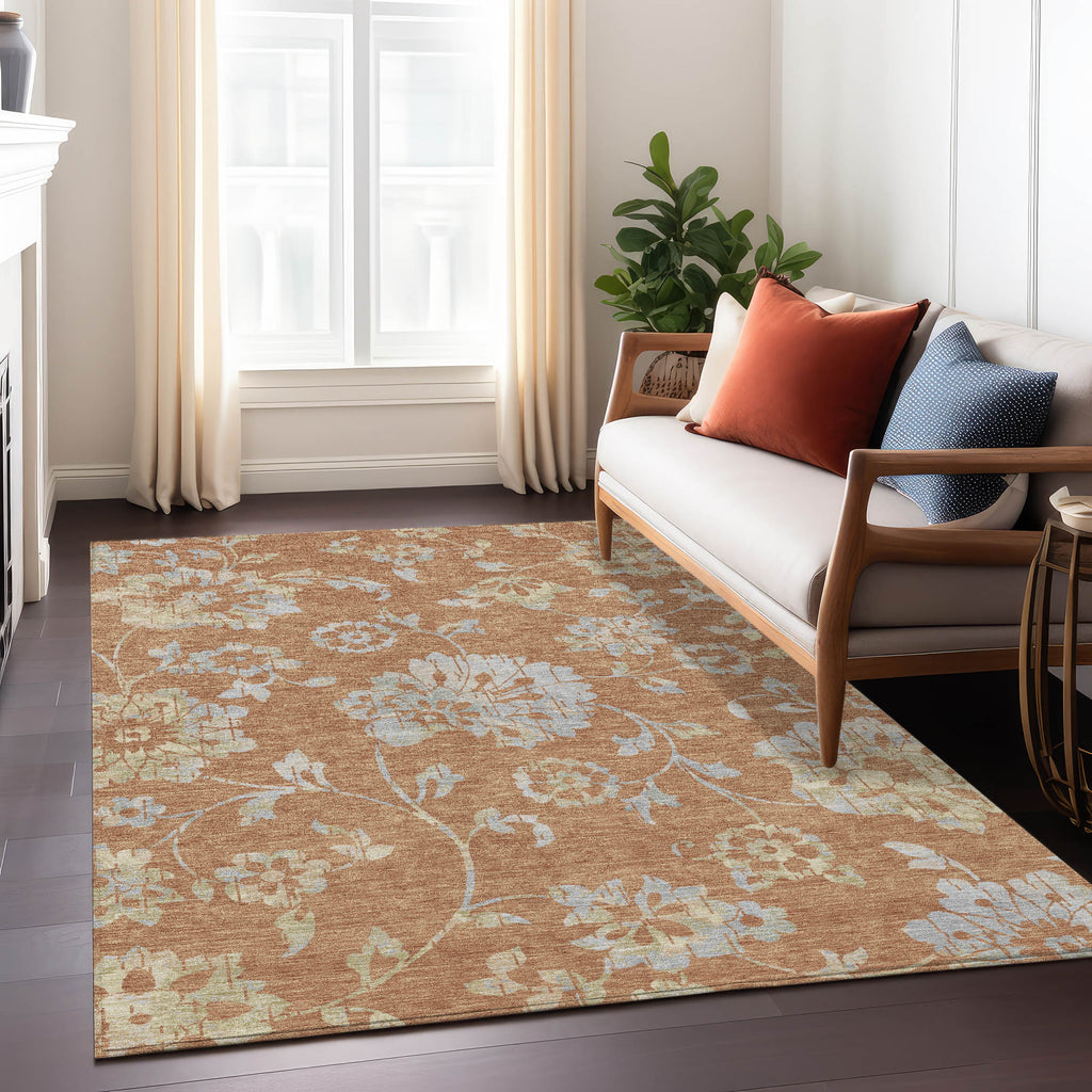 addison chantille acn856 paprika rug