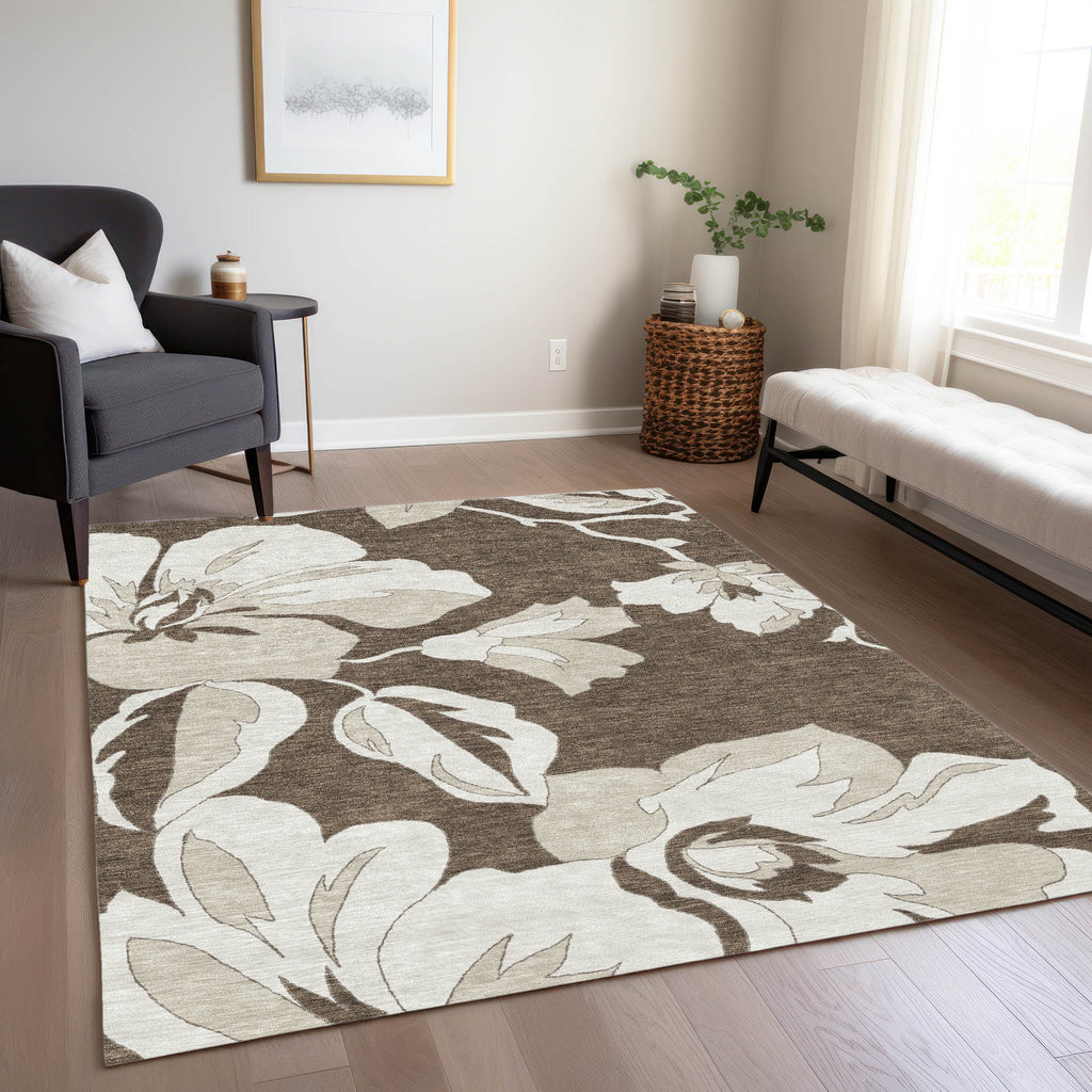 addison chantille acn857 brown rug