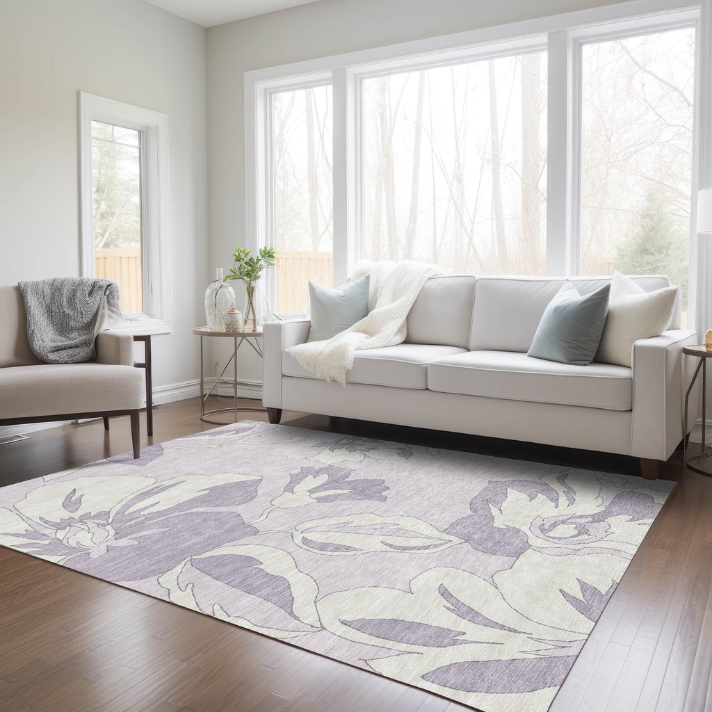 addison chantille acn857 lavender rug