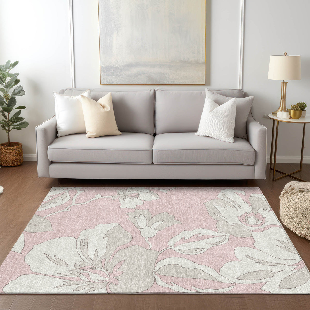 addison chantille acn857 pink rug