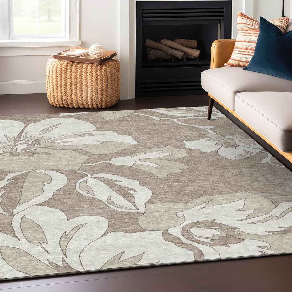 addison chantille acn857 taupe rug