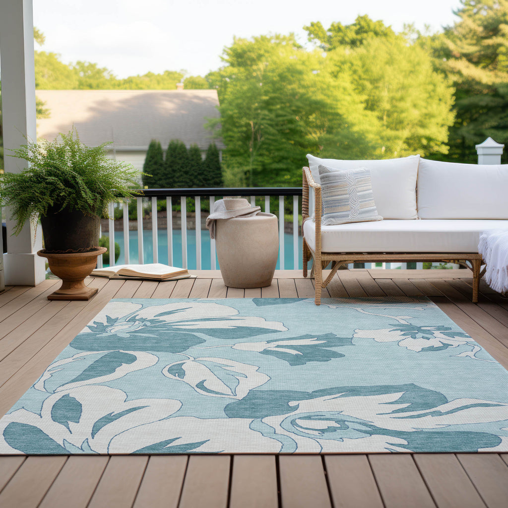 addison chantille acn857 teal rug
