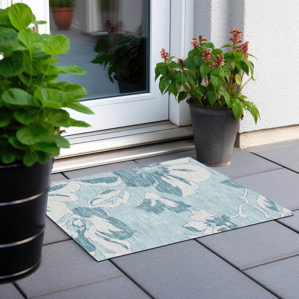 addison chantille acn857 teal rug