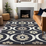addison chantille acn858 black rug
