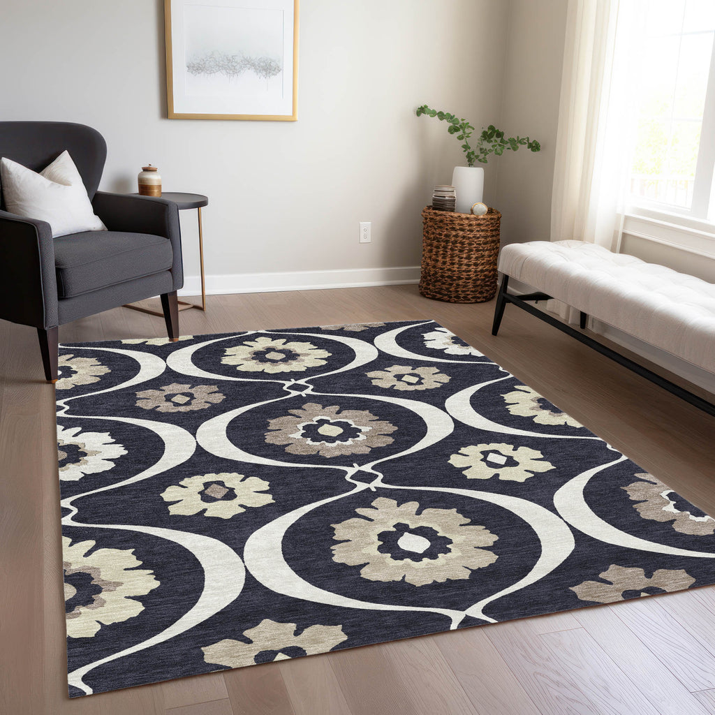 addison chantille acn858 black rug