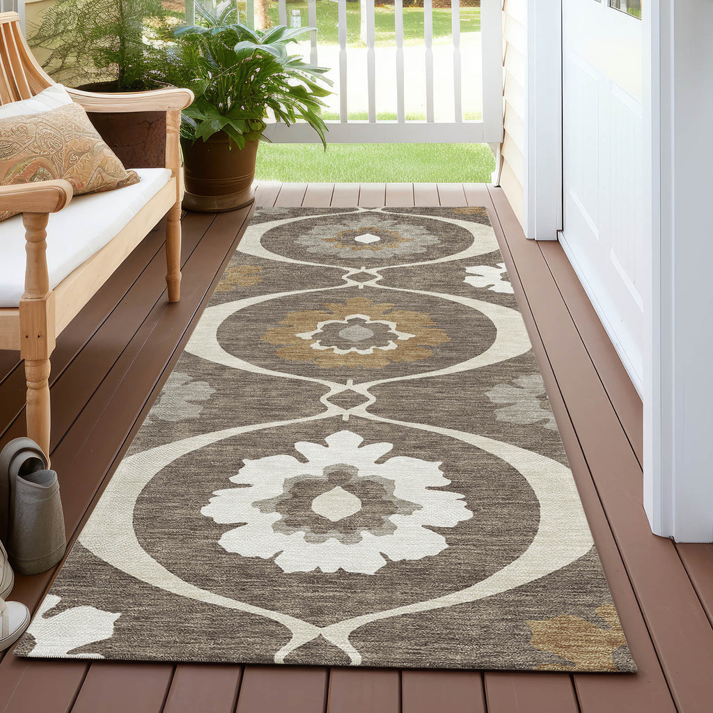 addison chantille acn858 brown rug