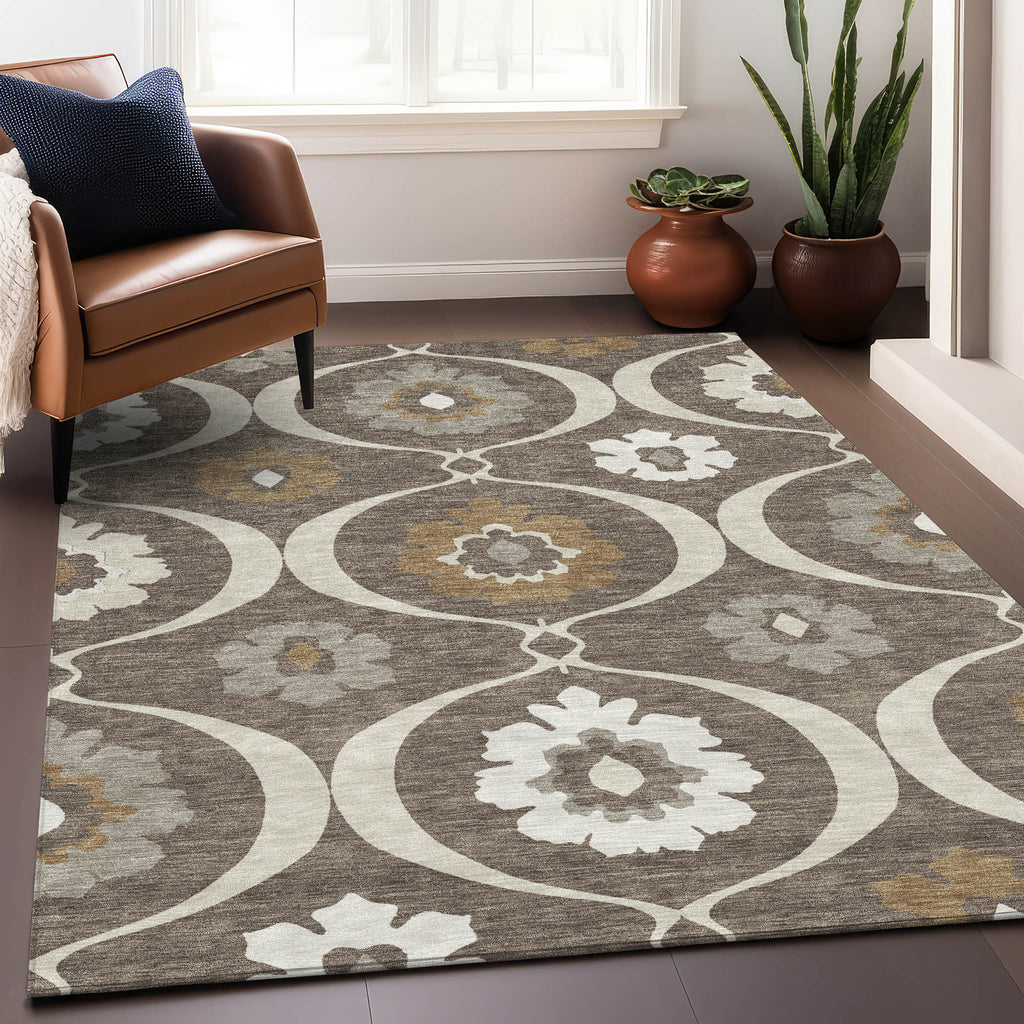 addison chantille acn858 brown rug