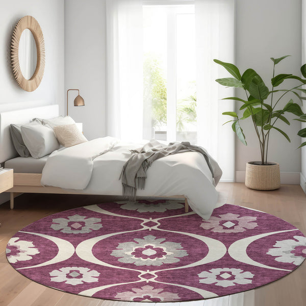addison chantille acn858 eggplant rug