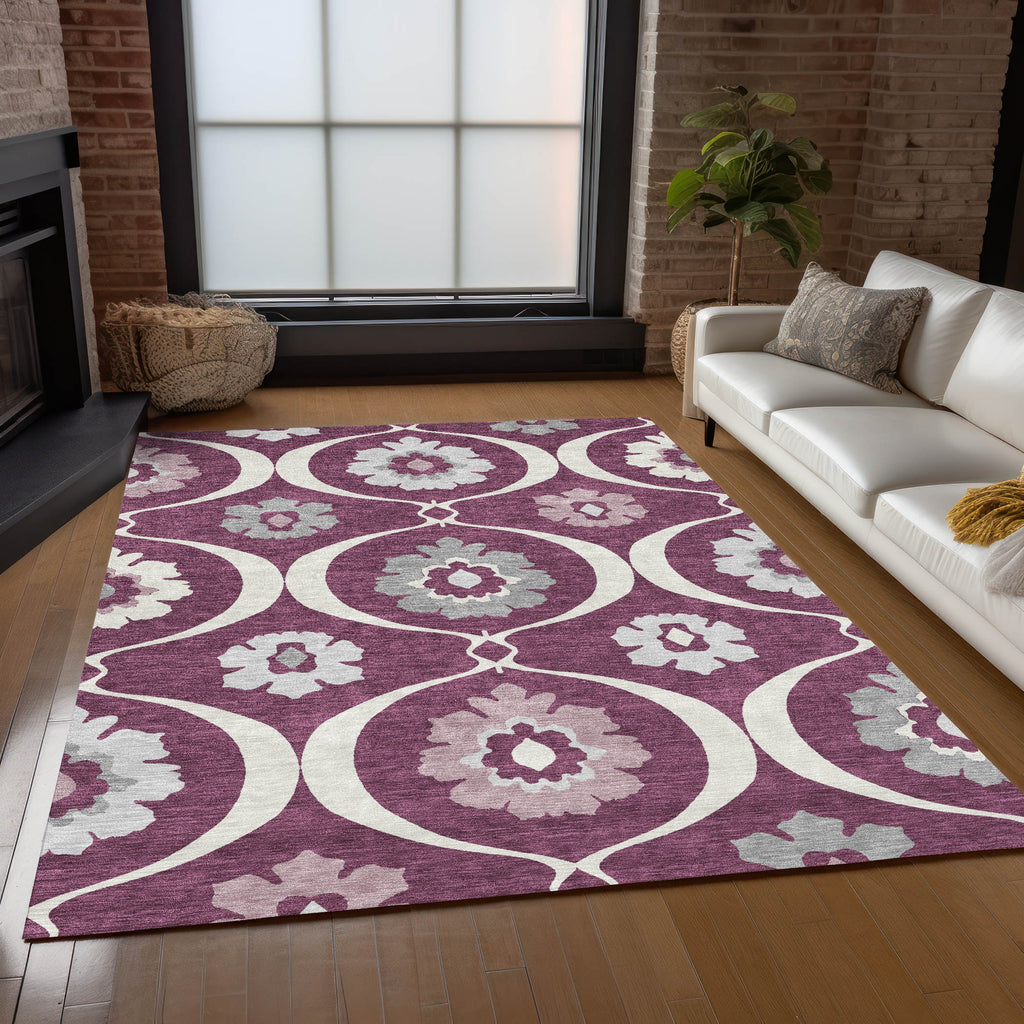addison chantille acn858 eggplant rug