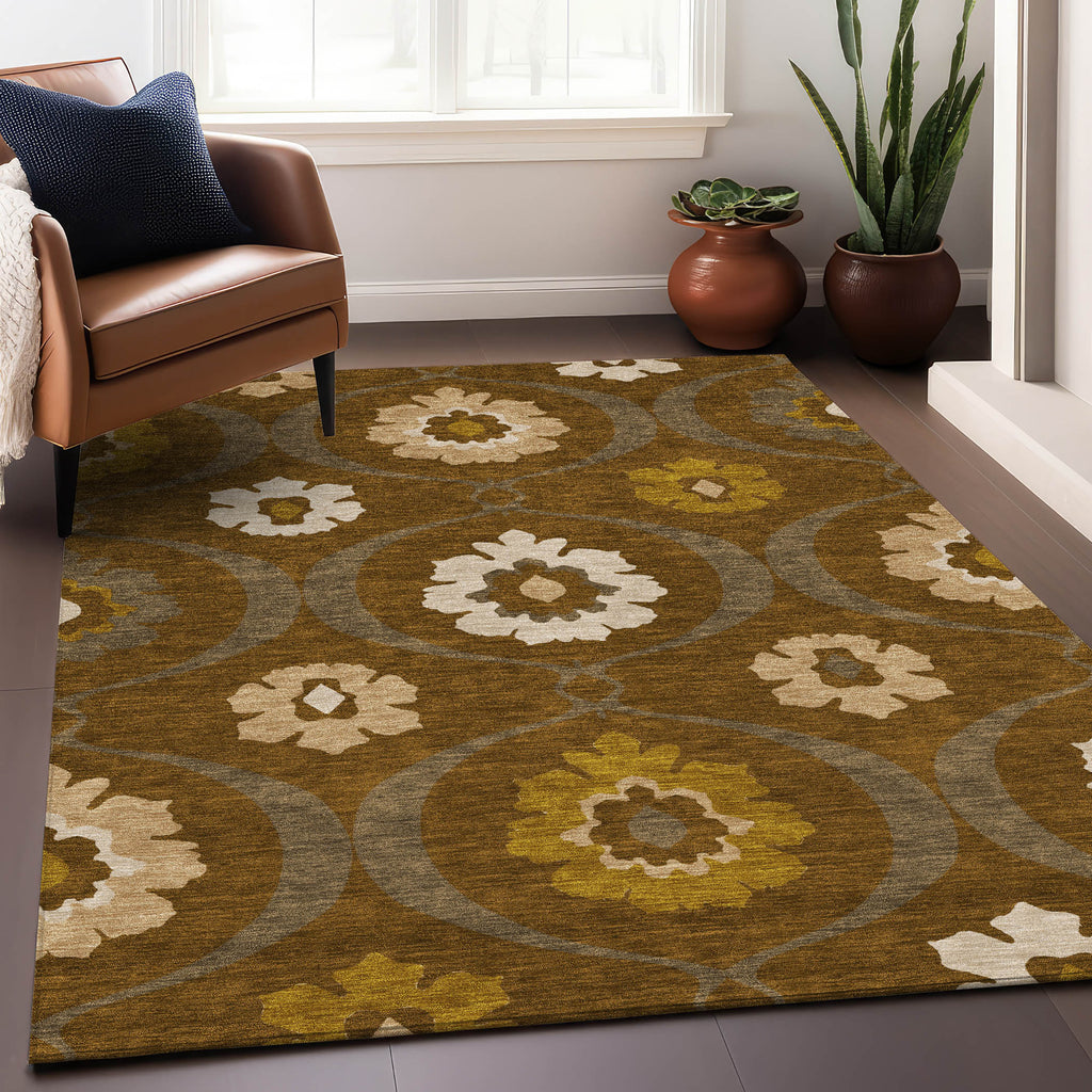 addison chantille acn858 mocha rug