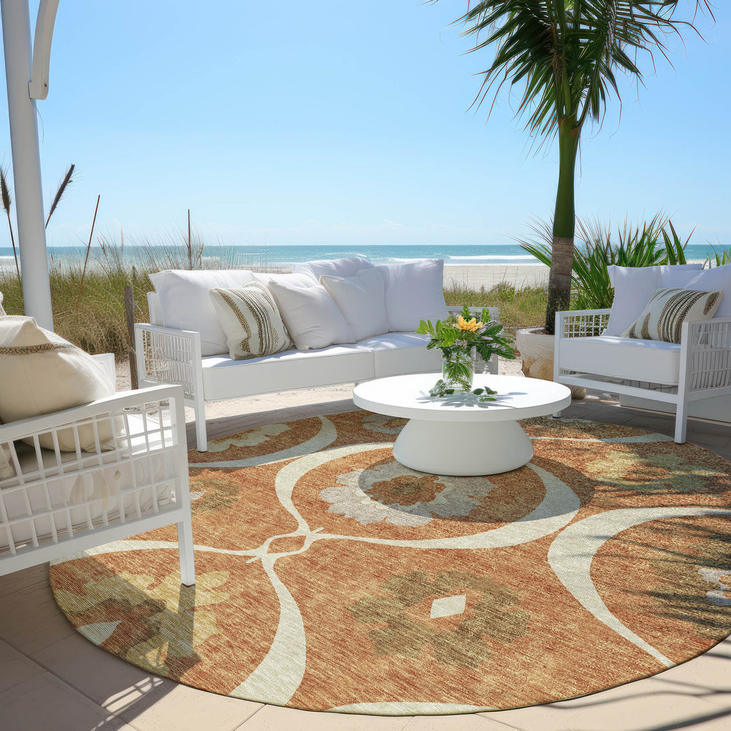 addison chantille acn858 paprika rug