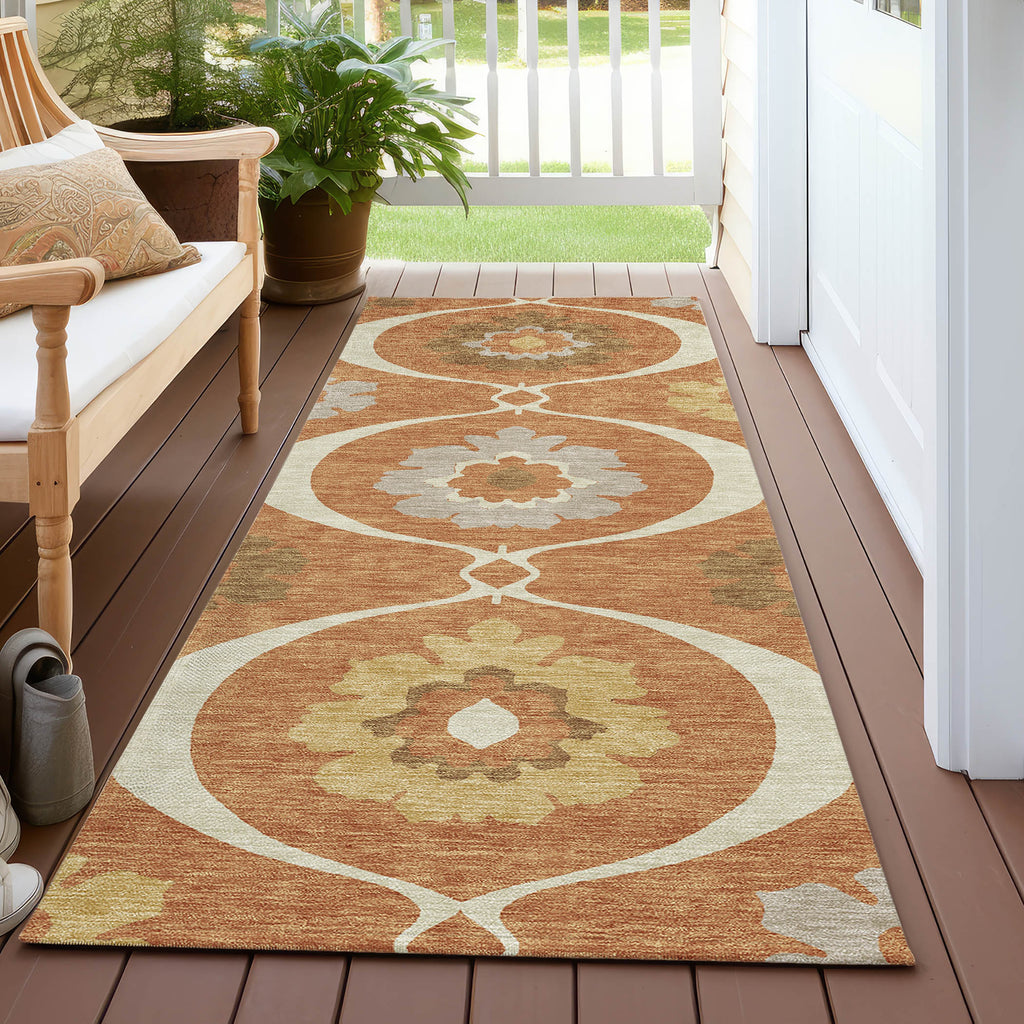 addison chantille acn858 paprika rug