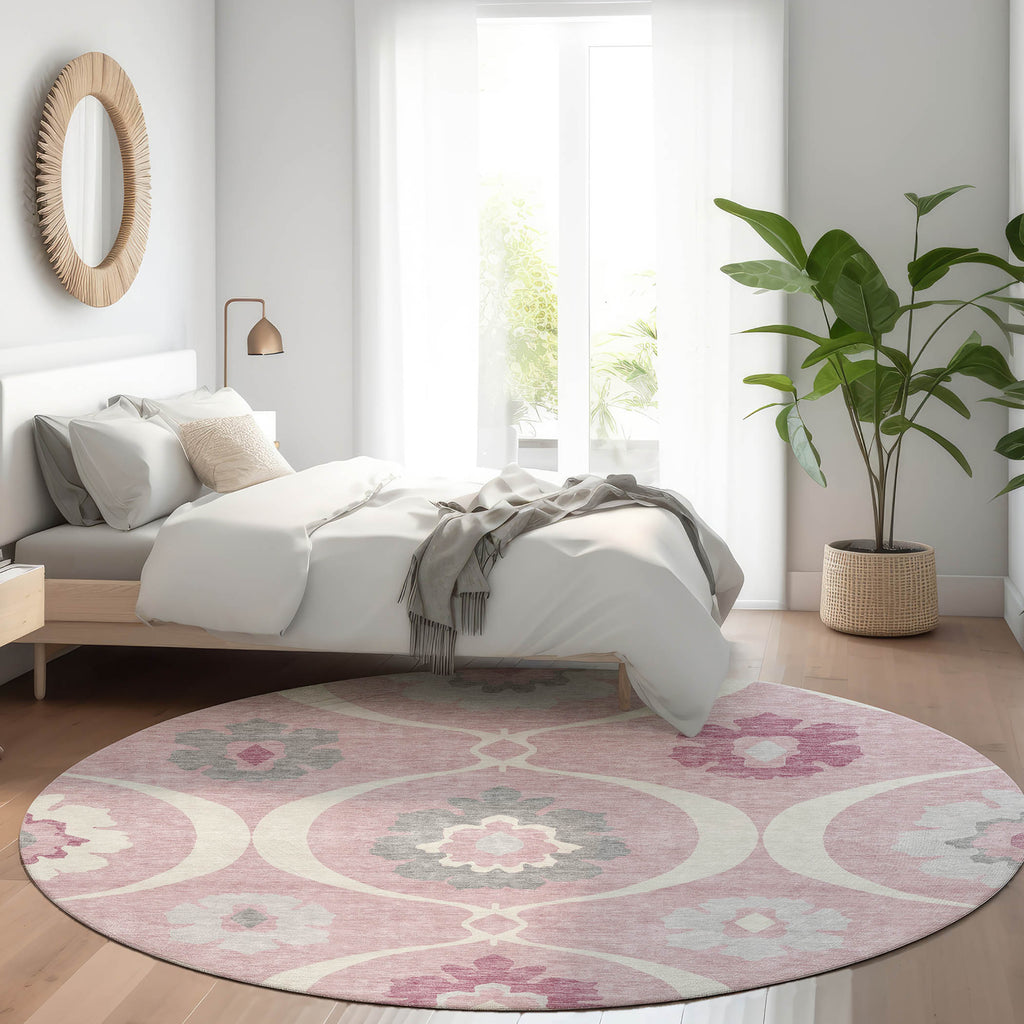 addison chantille acn858 pink rug