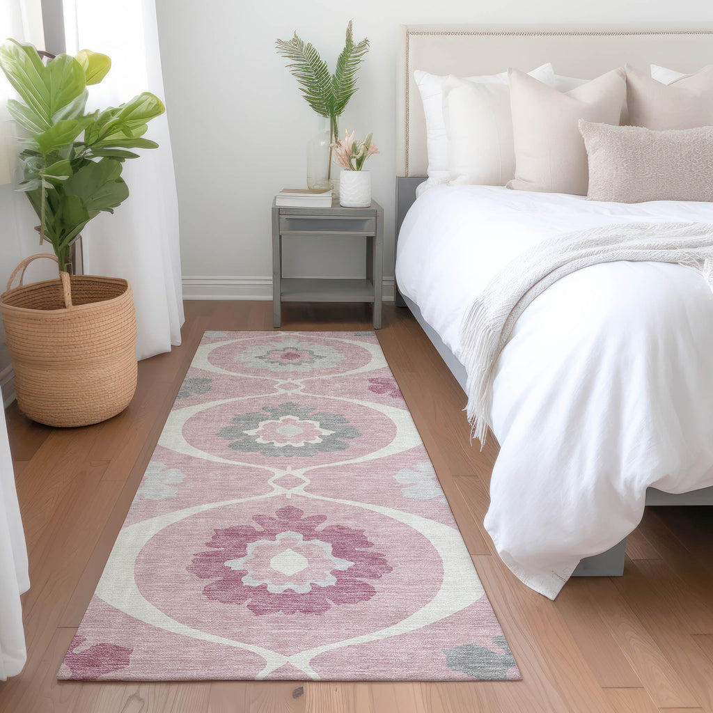 addison chantille acn858 pink rug