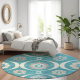 addison chantille acn858 teal rug