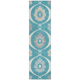 addison chantille acn858 teal rug