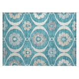 addison chantille acn858 teal rug
